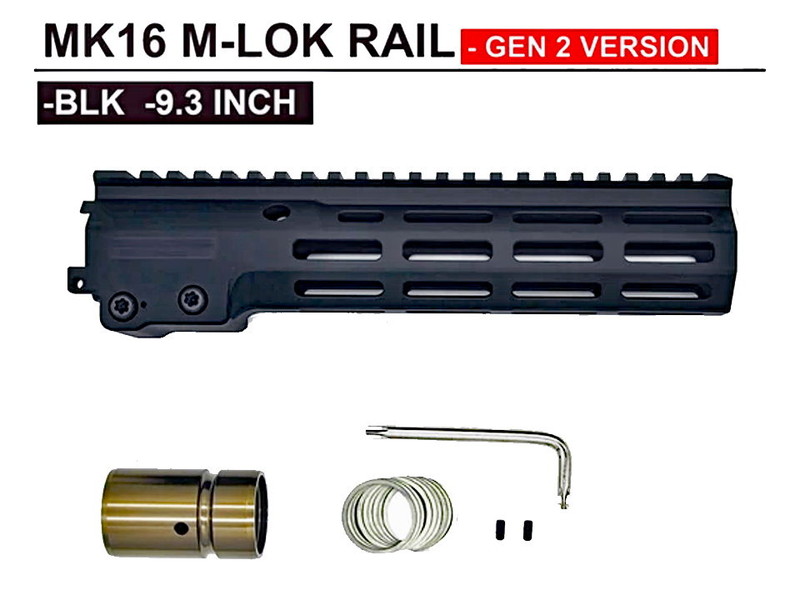 AngryGunuGeissele SMR MK16 M-LOK(9.3in)(BK)v