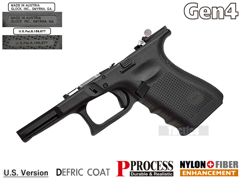 Guarder「G19 Gen4 Frame Complete Set(USA/BK)」