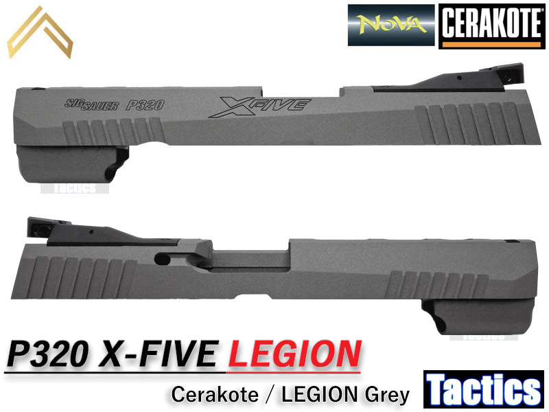 Tactics「P320 X-Five Legion SLIDE(Cerakote)」