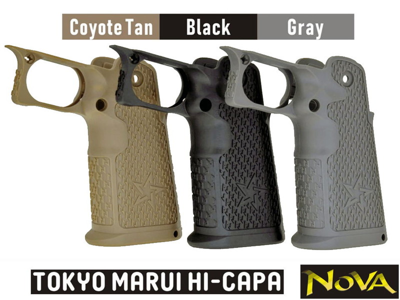 NOVA「STI 2011 G2 Type Polymer Grip(Grey)」