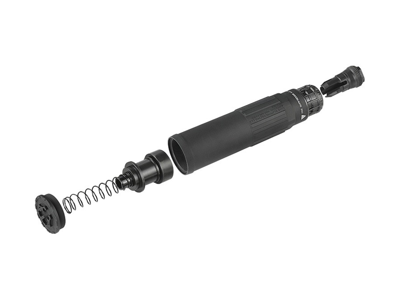 Airsoft ArtisanuSCI-SIX Suppressor(3Prong)(BK)v