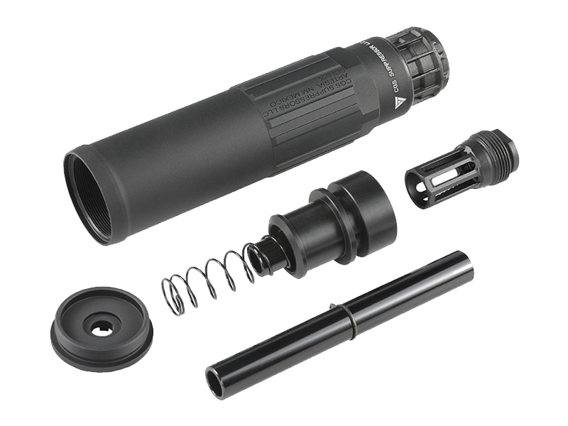 Airsoft ArtisanuSCI-SIX Suppressor(PigPen)(BK)v