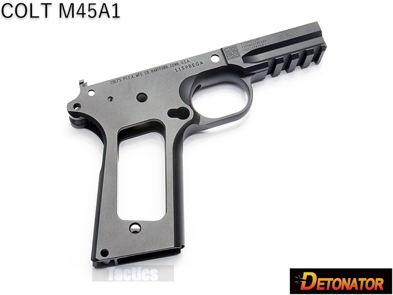 DETONATORuMARUI M1911pM45A1 Rail Frame(BK)v