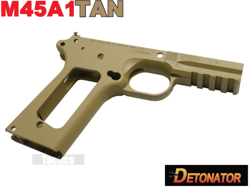 DETONATORuMARUI M1911pM45A1 Rail Frame(TAN)v