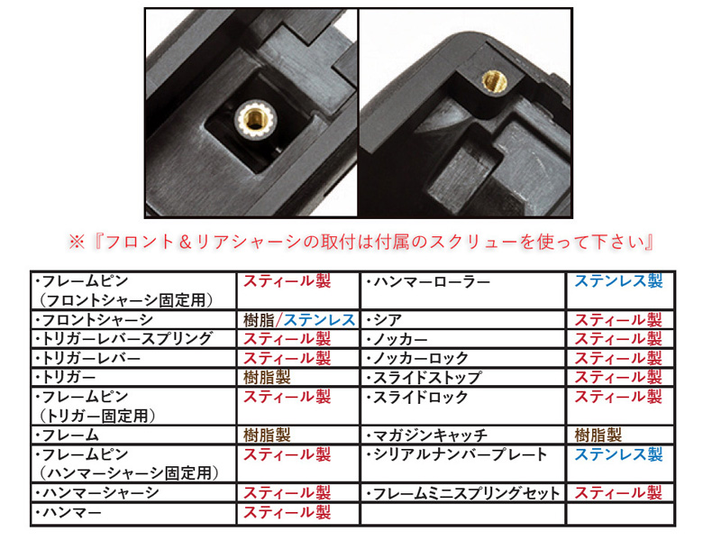 GuarderuG19 Gen4 Frame Complete Set(EURO/BK)v
