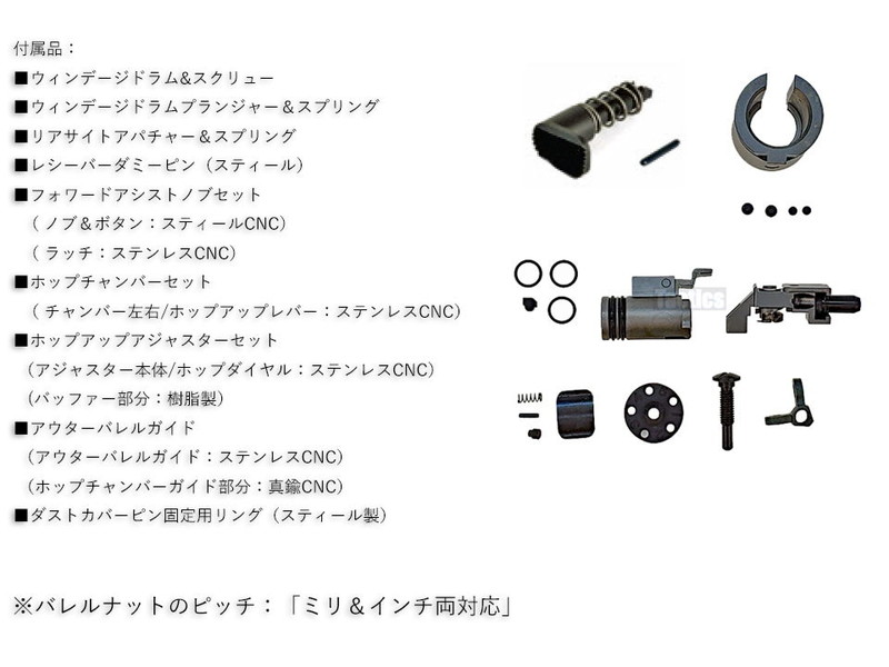 NOVAuMWSpM16A1(M603/M653)Receiver Kitv