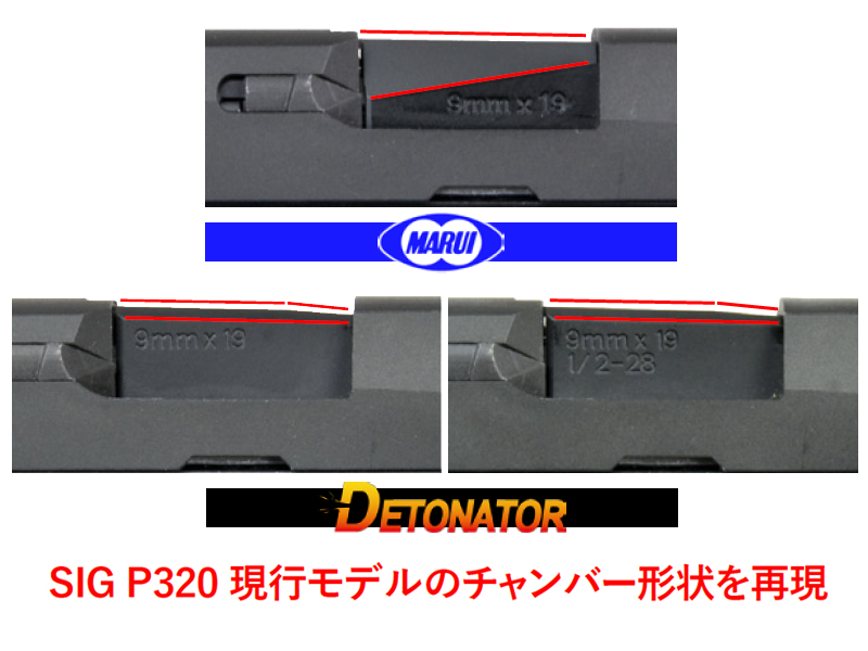 DETONATOR�uP320�pSIG Factory Type Barrel(14mm�t)�v