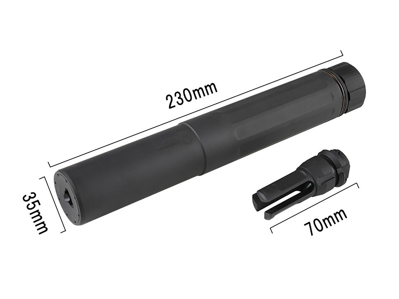 Airsoft MonsteruSandman-S Type Silence(L)(BK)v