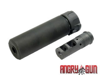 AngryGunuSocom 556(MINI)QD Dummy Silencer(BK)v