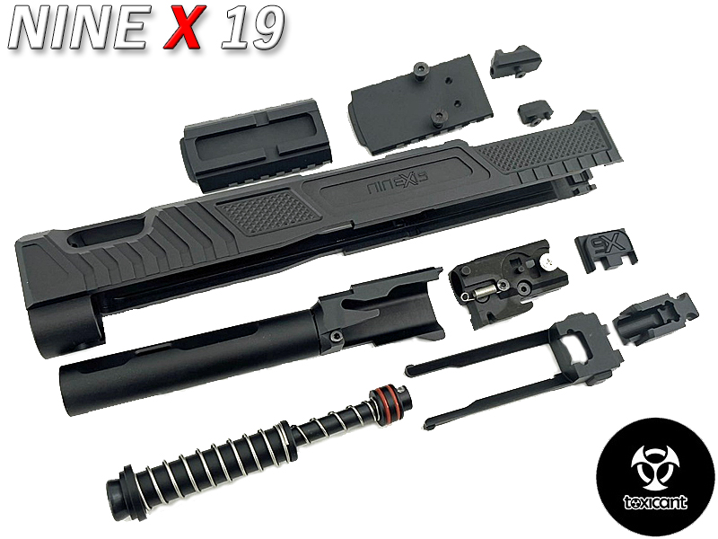 ToxicantuNINE X 19 Vapor SLIDE(G17Gen5)(BK)v
