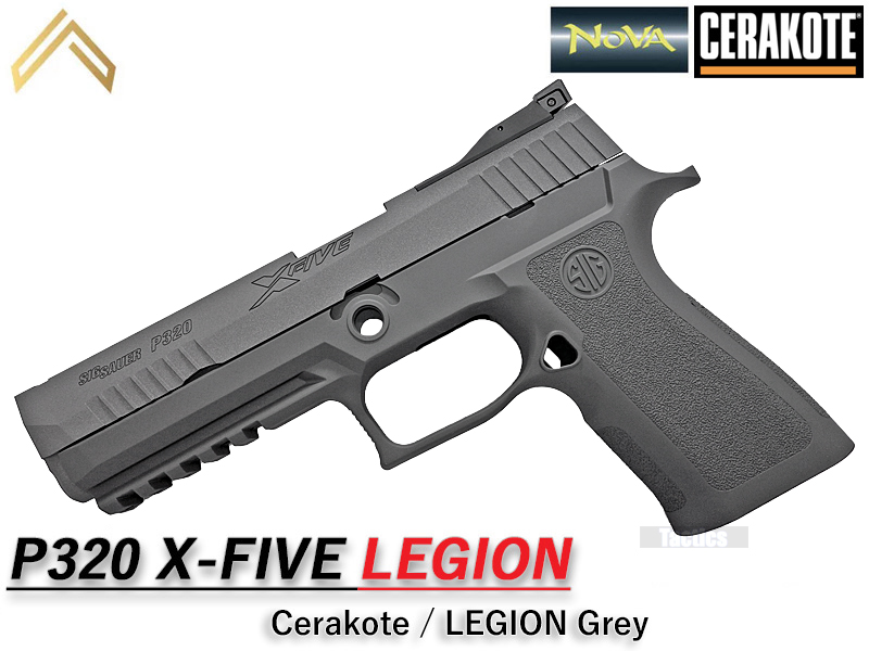 TacticsuP320 X-Five Legion SLIDE SET(Cerakote)v