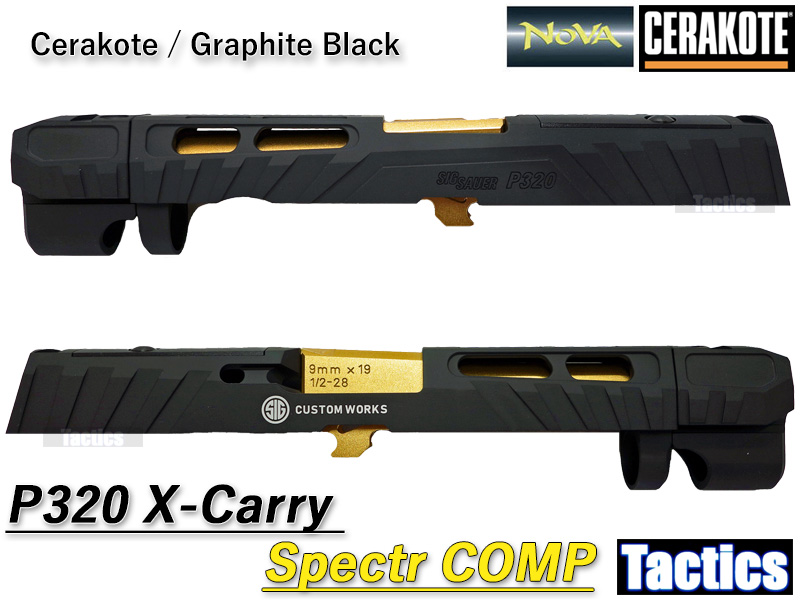 TacticsuP320 Spectr COMP SLIDE(GraphiteBlack)v