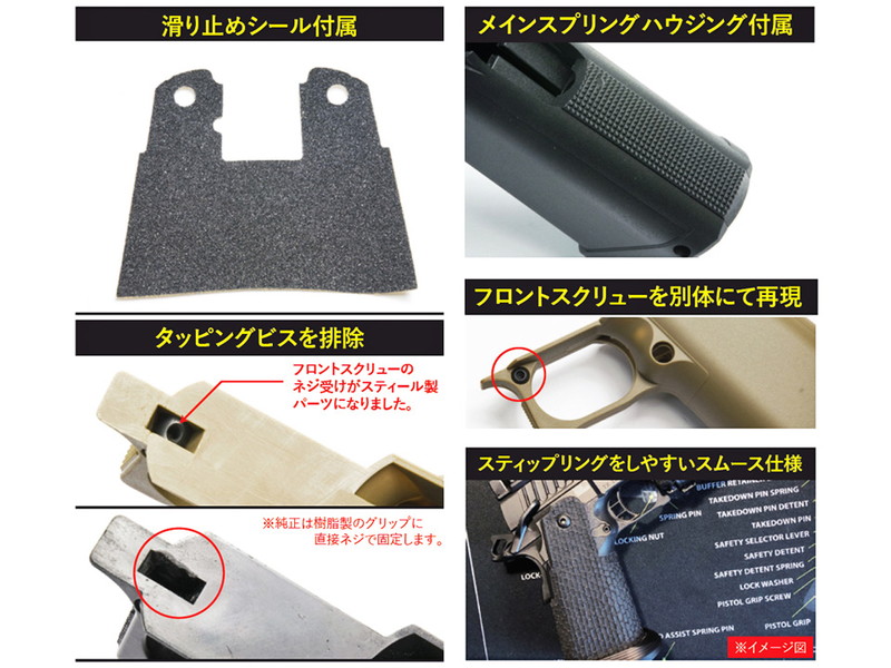 NOVAuHi-Capa Custom Polymer Grip(CT)v