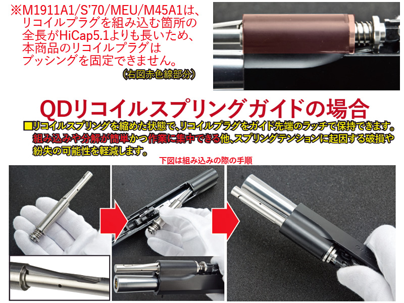 AnviluHi-CAPA QD Recoil Spring Guide Set(SV)v