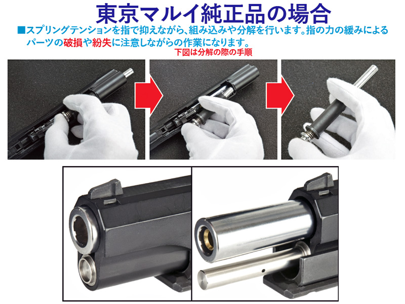 AnviluHi-CAPA QD Recoil Spring Guide Set(SV)v