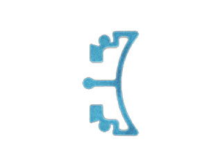 AnviluFront piece(Medium Curved)(Blue)v